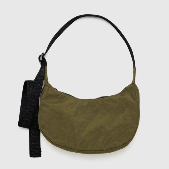NWT Baggu Small Crescent Bag - Seaweed - Picture 1 of 3